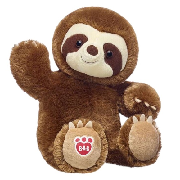 Build-A-Bear Brown Sloth Plush 14" BAB - Picture 6 of 6